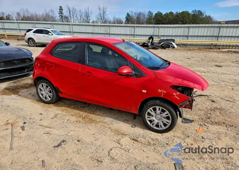 2012 Mazda Mazda2 z USA, uszkodzony, nr VIN JM1DE1KY2C0132872